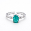American Diamond Hazel Adjustable Ring