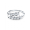 American Diamond Willow Adjustable Ring