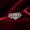 Scarlet Crown Adjustable Ring