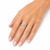 Morning Daisy Adjustable Ring