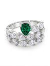 Blush Flame Adjustable Ring