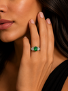 Scarlet Crown Adjustable Ring